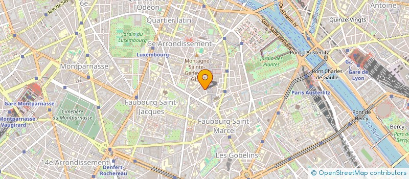 localisation de l'entreprise MONSIEUR PAUL BACHELOT  PARIS