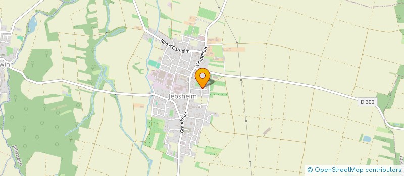 localisation de l'entreprise MONSIEUR PAUL BAEREL  JEBSHEIM
