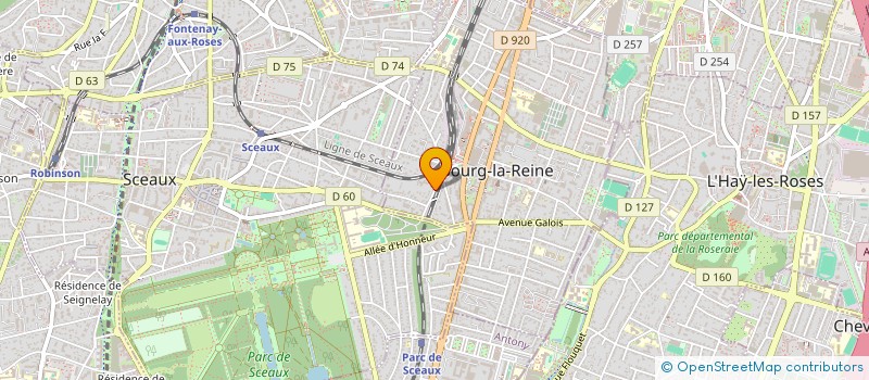 localisation de l'entreprise MONSIEUR PAUL BALSON à BOURG-LA-REINE