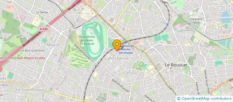 localisation de l'entreprise MONSIEUR PAUL BARBIER  LE BOUSCAT