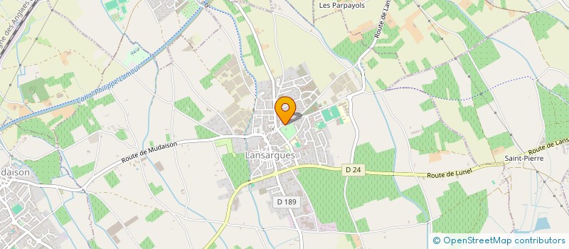 localisation de l'entreprise MONSIEUR PAUL BARDON à LANSARGUES