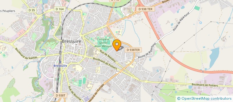 localisation de l'entreprise MONSIEUR PAUL BARITEAU  BRESSUIRE