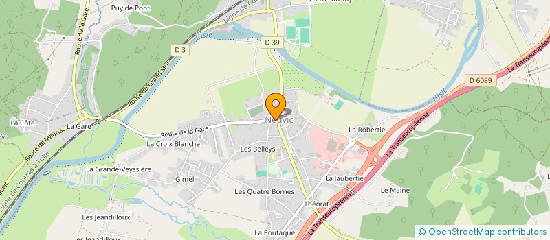 localisation de l'entreprise MONSIEUR PAUL BARRECA à NEUVIC