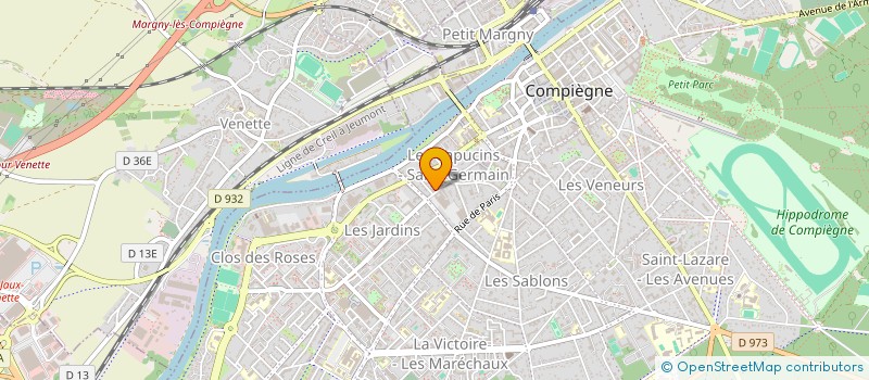 localisation de l'entreprise MONSIEUR PAUL BARROCAS  COMPIEGNE