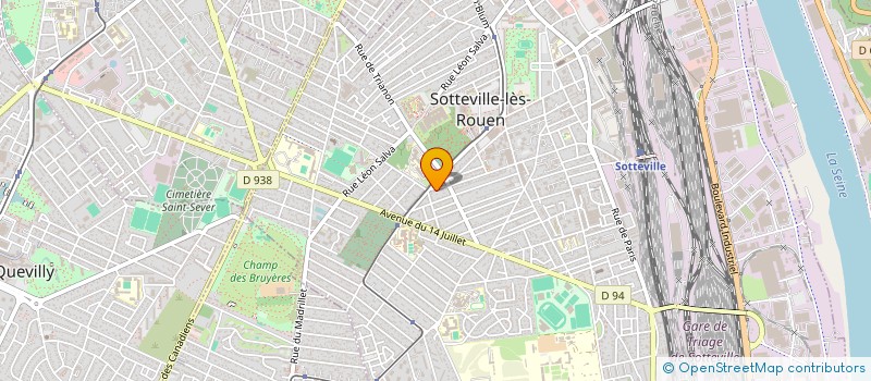 localisation de l'entreprise MONSIEUR PAUL BASLE  SOTTEVILLE-LES-ROUEN