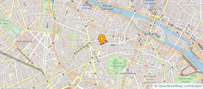 localisation de l'entreprise MONSIEUR PAUL BASSIL à PARIS