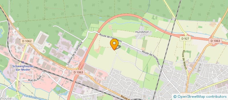 localisation de l'entreprise MONSIEUR PAUL BAST  HAGUENAU