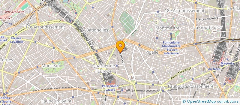 localisation de l'entreprise MONSIEUR PAUL BATAILLIE  PARIS