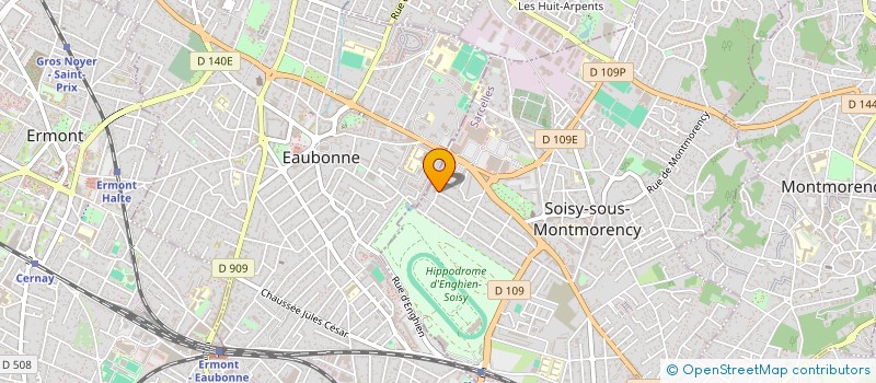 localisation de l'entreprise MONSIEUR PAUL BATUWIDI-NGEVITIDI  SOISY-SOUS-MONTMORENCY