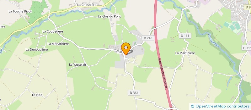 localisation de l'entreprise MONSIEUR PAUL BAUDRY à SAINT-JAMES