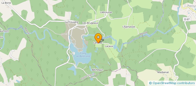 localisation de l'entreprise MONSIEUR PAUL BECHENY à MARVAL