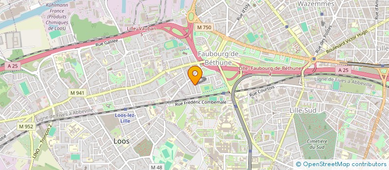 localisation de l'entreprise MONSIEUR PAUL BECHIR à LILLE