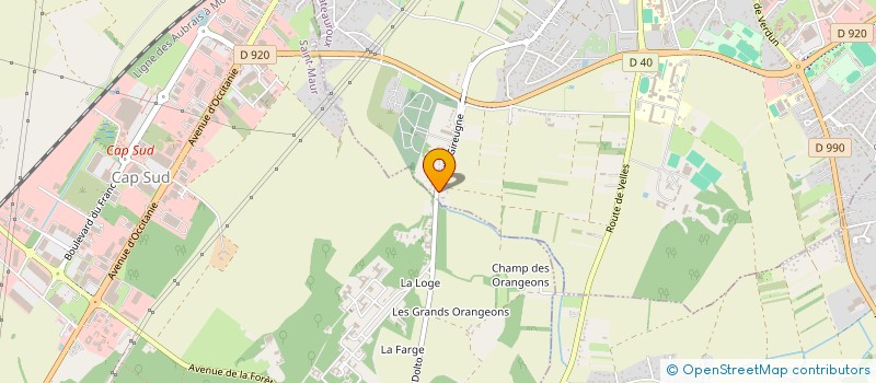 localisation de l'entreprise MONSIEUR PAUL BECKER à CHATEAUROUX