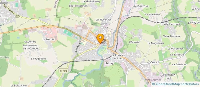 localisation de l'entreprise MONSIEUR PAUL BEDEL à PLANCOET