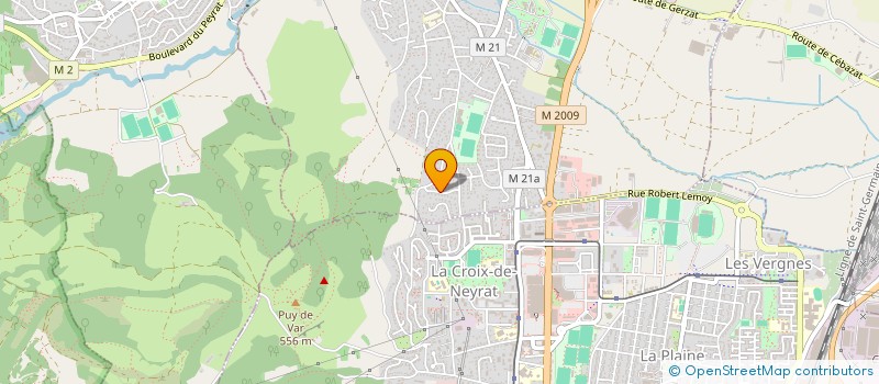 localisation de l'entreprise MONSIEUR PAUL BEDU  CEBAZAT