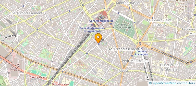 localisation de l'entreprise MONSIEUR PAUL BEFFROY  PARIS