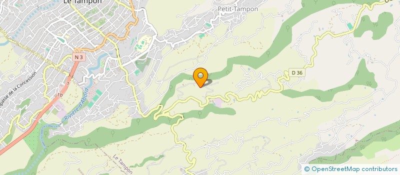 localisation de l'entreprise MONSIEUR PAUL BEGUE  LE TAMPON