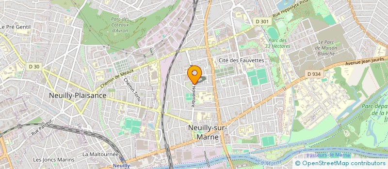 localisation de l'entreprise MONSIEUR PAUL BELLANGER à NEUILLY SUR MARNE