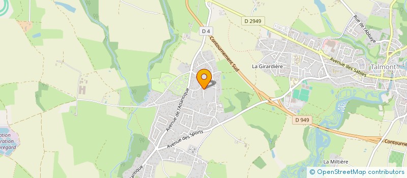 localisation de l'entreprise MONSIEUR PAUL BELLANGER à TALMONT-SAINT-HILAIRE