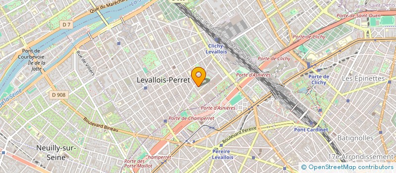localisation de l'entreprise MONSIEUR PAUL BELLITY à NEUILLY-SUR-SEINE