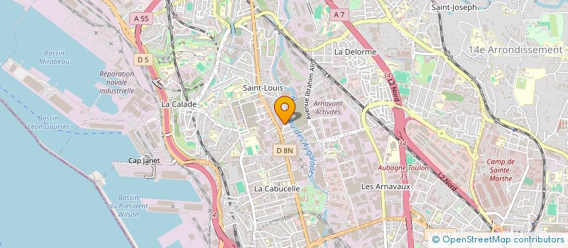 localisation de l'entreprise MONSIEUR PAUL BENKIMOUN à MARSEILLE