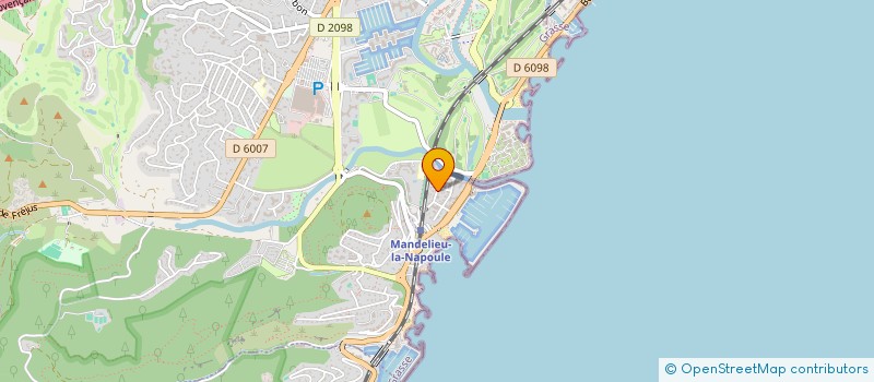 localisation de l'entreprise MONSIEUR PAUL BENTIVOGLIO à MANDELIEU-LA-NAPOULE
