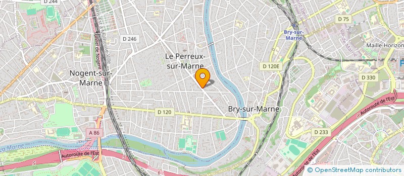 localisation de l'entreprise MONSIEUR PAUL BENYAYER à LE PERREUX-SUR-MARNE