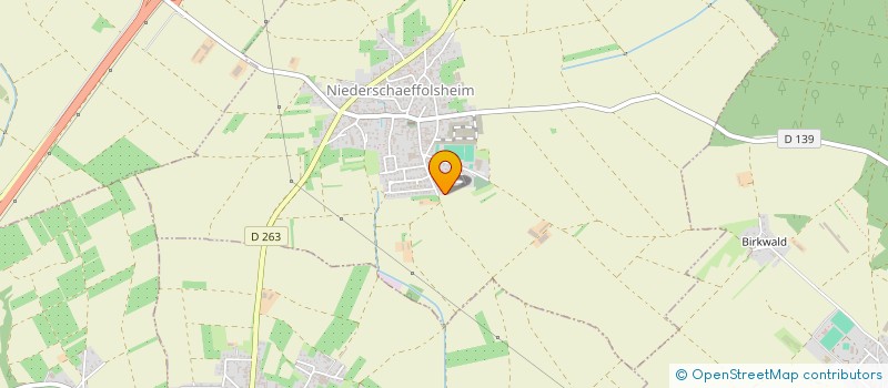 localisation de l'entreprise MONSIEUR PAUL BERGMANN  NIEDERSCHAEFFOLSHEIM