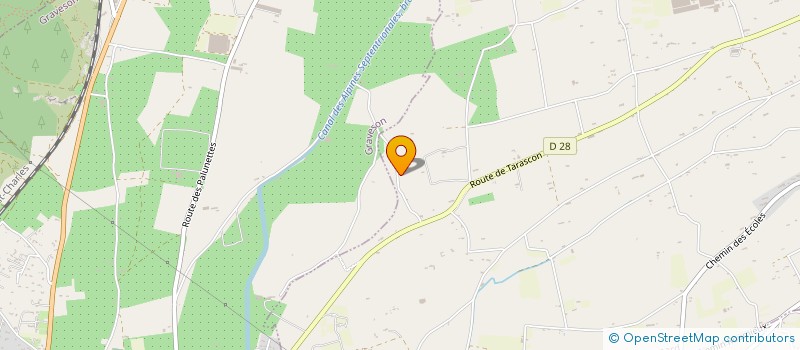 localisation de l'entreprise MONSIEUR PAUL BERLHE  CHATEAURENARD