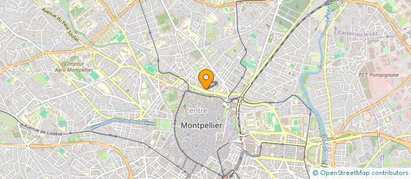 localisation de l'entreprise MONSIEUR PAUL BERNADO à MONTPELLIER