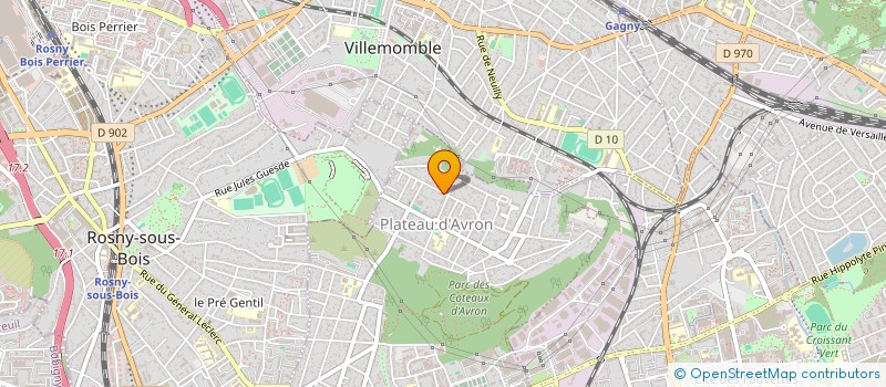 localisation de l'entreprise MONSIEUR PAUL BERNARD à NEUILLY-PLAISANCE