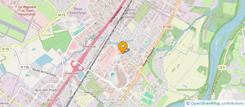 localisation de l'entreprise MONSIEUR PAUL BERNARD  PORTET-SUR-GARONNE