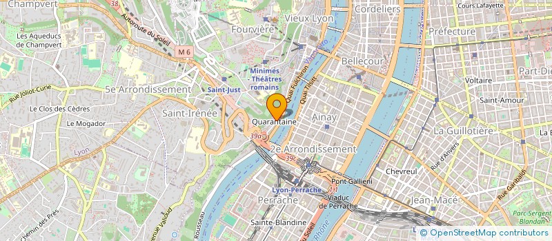 localisation de l'entreprise MONSIEUR PAUL BERRY à LYON