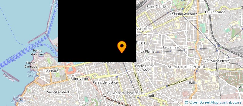 localisation de l'entreprise MONSIEUR PAUL BERT à MARSEILLE 1ER