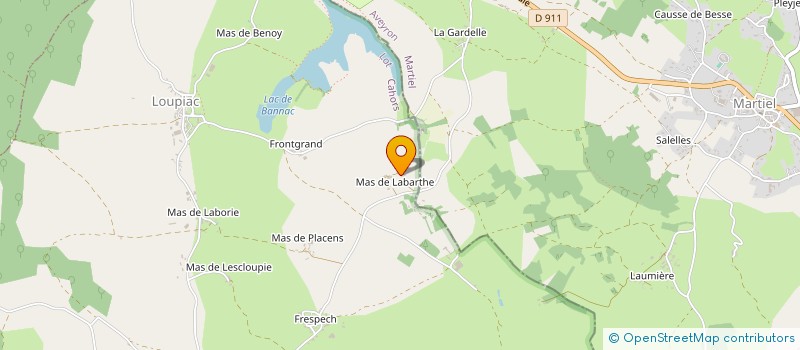 localisation de l'entreprise MONSIEUR PAUL BERTAINA à LARAMIERE