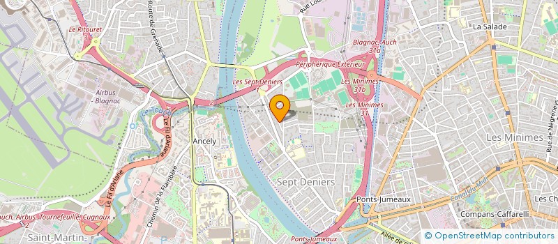 localisation de l'entreprise MONSIEUR PAUL BERTOLINI à TOULOUSE