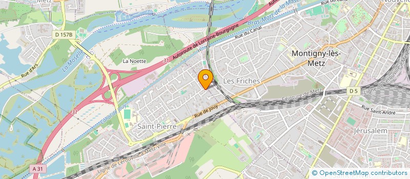 localisation de l'entreprise MONSIEUR PAUL BERTRAND à MOULINS-LES-METZ