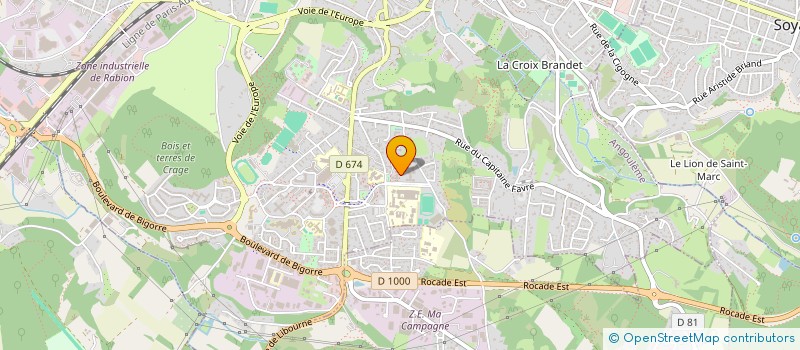 localisation de l'entreprise MONSIEUR PAUL BERTRAND à ANGOULEME