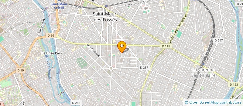 localisation de l'entreprise MONSIEUR PAUL BESNIER-BLANC à SAINT-MAUR-DES-FOSSES
