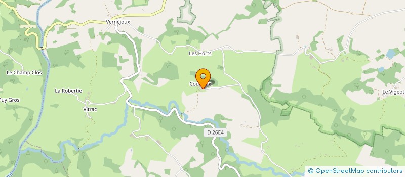 localisation de l'entreprise MONSIEUR PAUL BESSE  CHAMBOULIVE