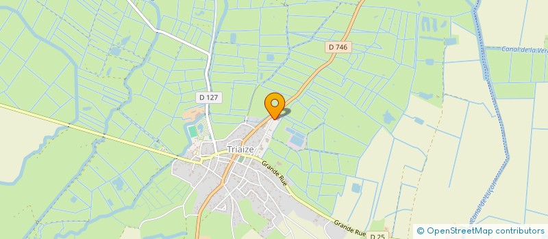 localisation de l'entreprise MONSIEUR PAUL BEZIAUD  GRUES