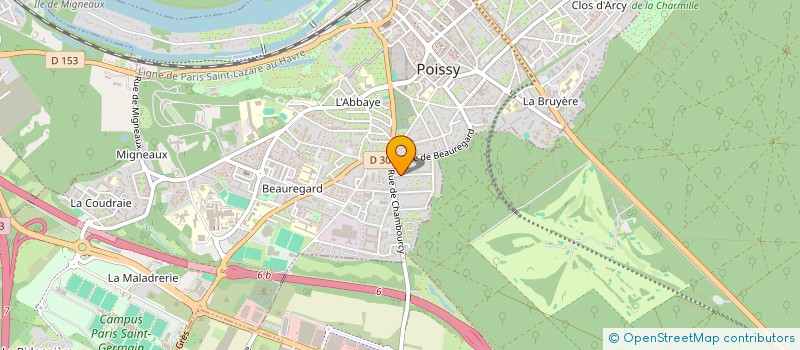 localisation de l'entreprise MONSIEUR PAUL BIGARRE  PUTEAUX