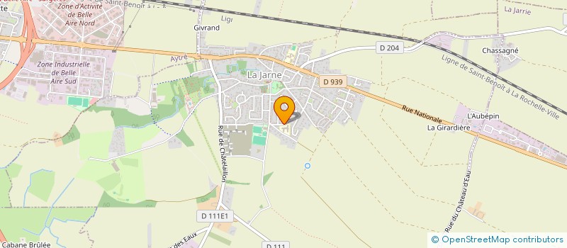 localisation de l'entreprise MONSIEUR PAUL BIGBO  LA ROCHELLE