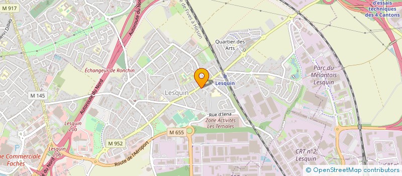 localisation de l'entreprise MONSIEUR PAUL BILHAUT à LESQUIN