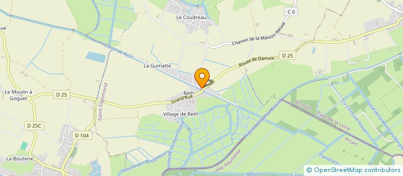 localisation de l'entreprise MONSIEUR PAUL BILLY  SAINT-SIGISMOND