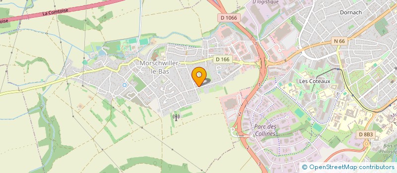 localisation de l'entreprise MONSIEUR PAUL BIRR  MORSCHWILLER-LE-BAS