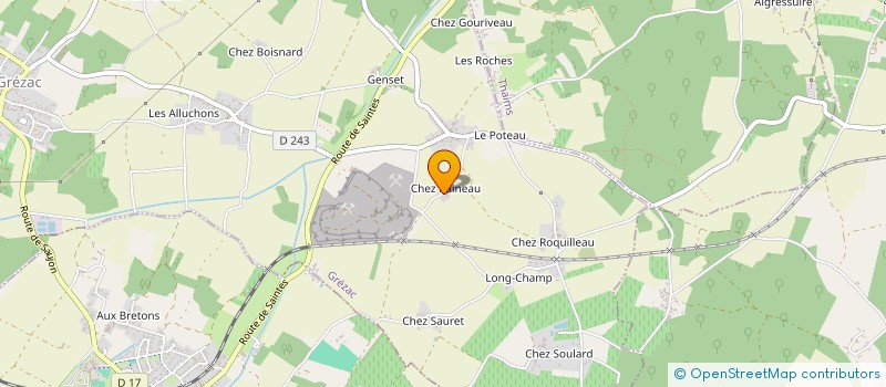 localisation de l'entreprise MONSIEUR PAUL BISSONNET  MORTAGNE-SUR-GIRONDE