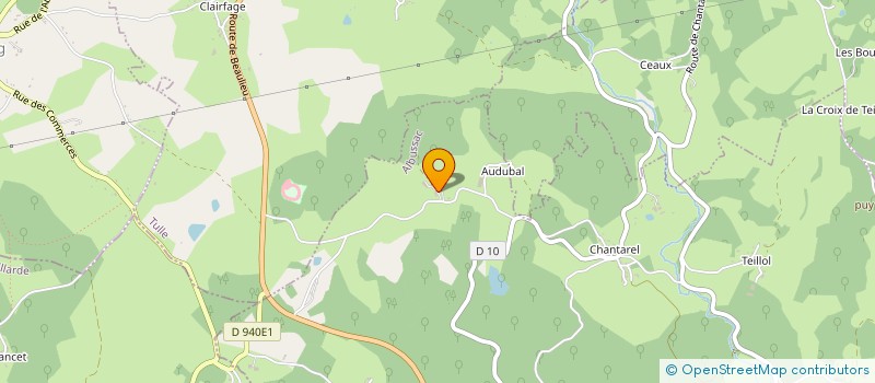 localisation de l'entreprise MONSIEUR PAUL BLAVIGNAC  ALBUSSAC