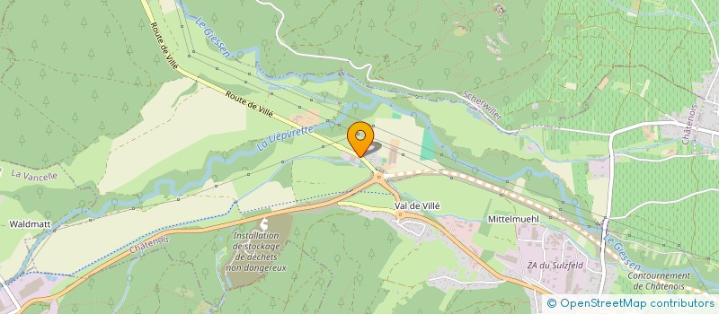 localisation de l'entreprise MONSIEUR PAUL BLIND  CHATENOIS