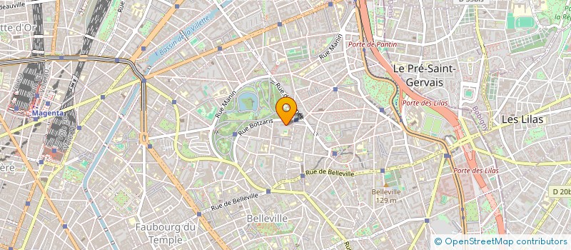 localisation de l'entreprise MONSIEUR PAUL BLONDEAU  PARIS